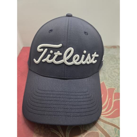 Titleist Pro VI FootJoy FJ PGA Tour Blue Cap Golf Hat Adjustable Strap Back - Picture 1 of 9